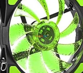 evercool 12cm yesil led fan