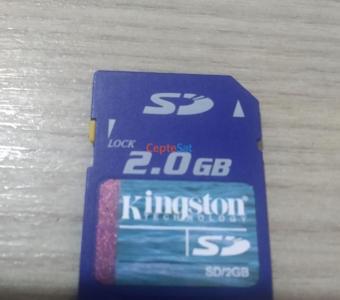 Kingston 2 GB SD card - 2