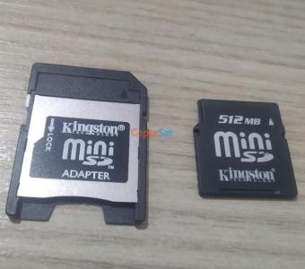 Kingston 512mb mini SD card