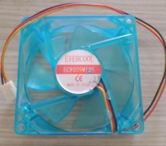 evercool 3 pini 8cm pc kasa fanı - 2