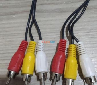 3 rca to 3 RCA ses ve görüntü kablosu - 2