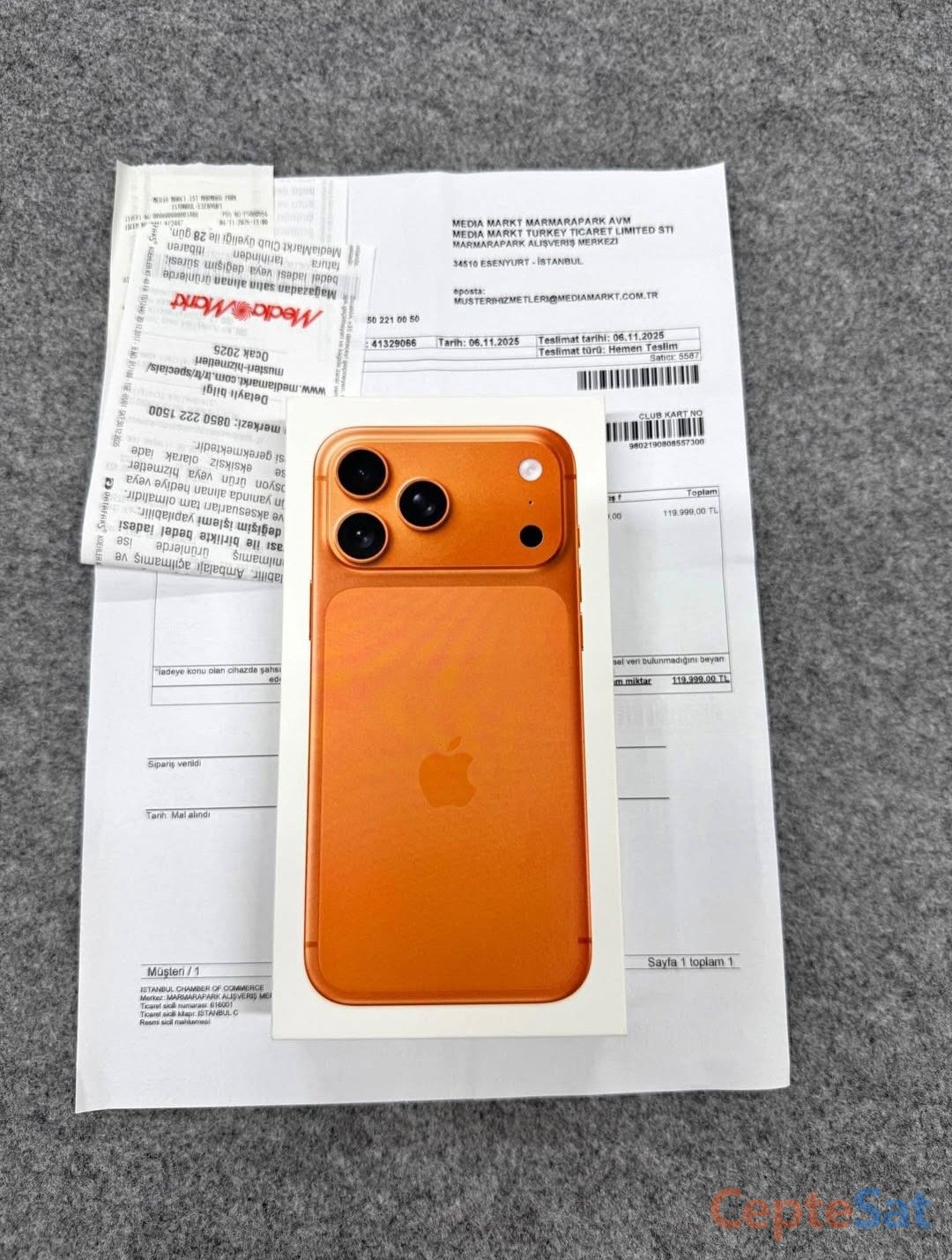 İPHONE 17 PROMAX 256GB - Kocaeli İzmit
