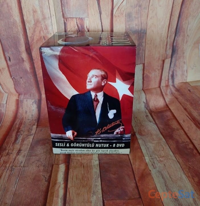 NUTUK SESLİ & GÖRÜNTÜLÜ - 8 DVD - İstanbul Beşiktaş