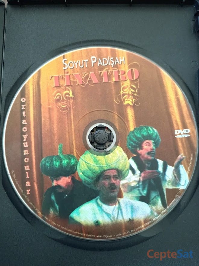 SOYUT PADİŞAH ORTAOYUNCULAR 1990 DVD. - İstanbul Beşiktaş