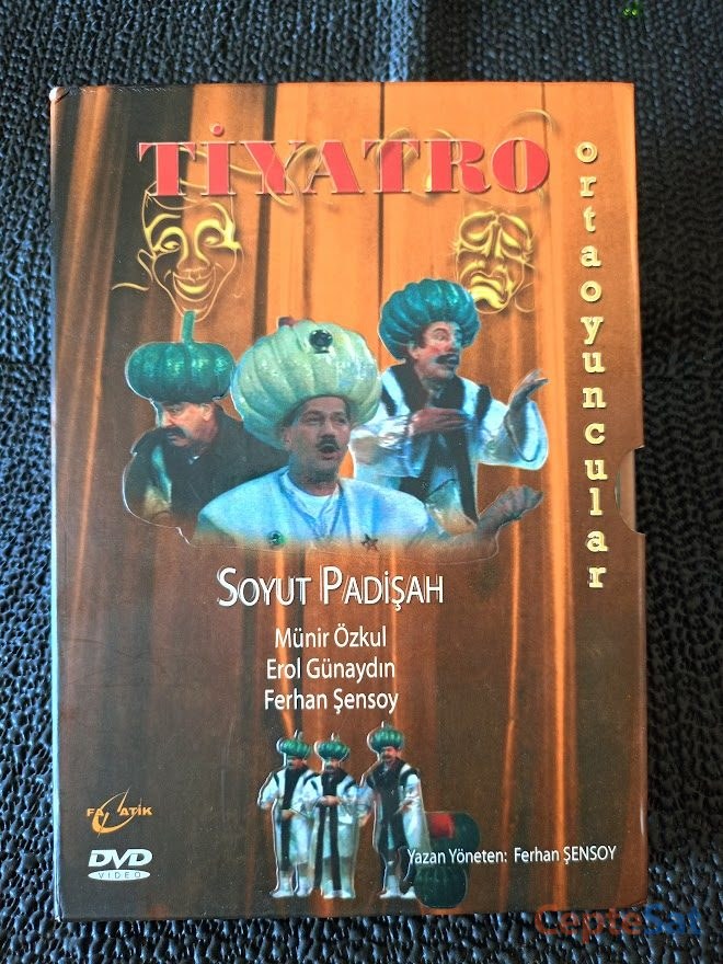 SOYUT PADİŞAH ORTAOYUNCULAR 1990 DVD. - İstanbul Beşiktaş