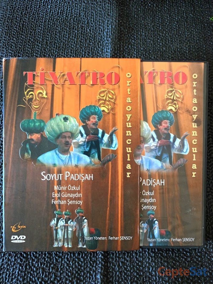 SOYUT PADİŞAH ORTAOYUNCULAR 1990 DVD. - İstanbul Beşiktaş