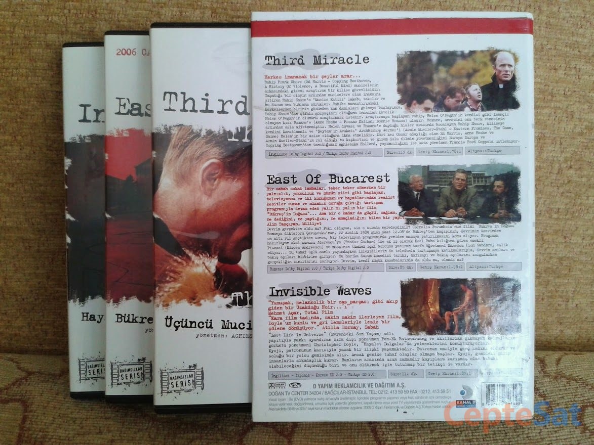 BAĞIMSIZLAR SERİSİ 4. KUTU DVD KOLEKSİYONLUK. - İstanbul Beşiktaş