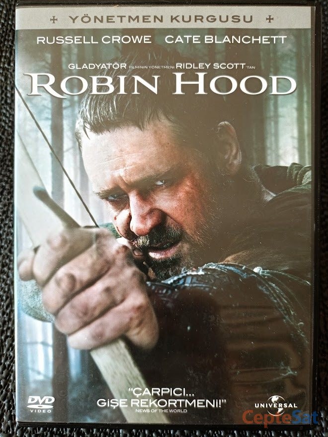 ROBIN HOOD - RUSSELL CROWE - CATE BALANCHETT - DVD - İstanbul Beşiktaş