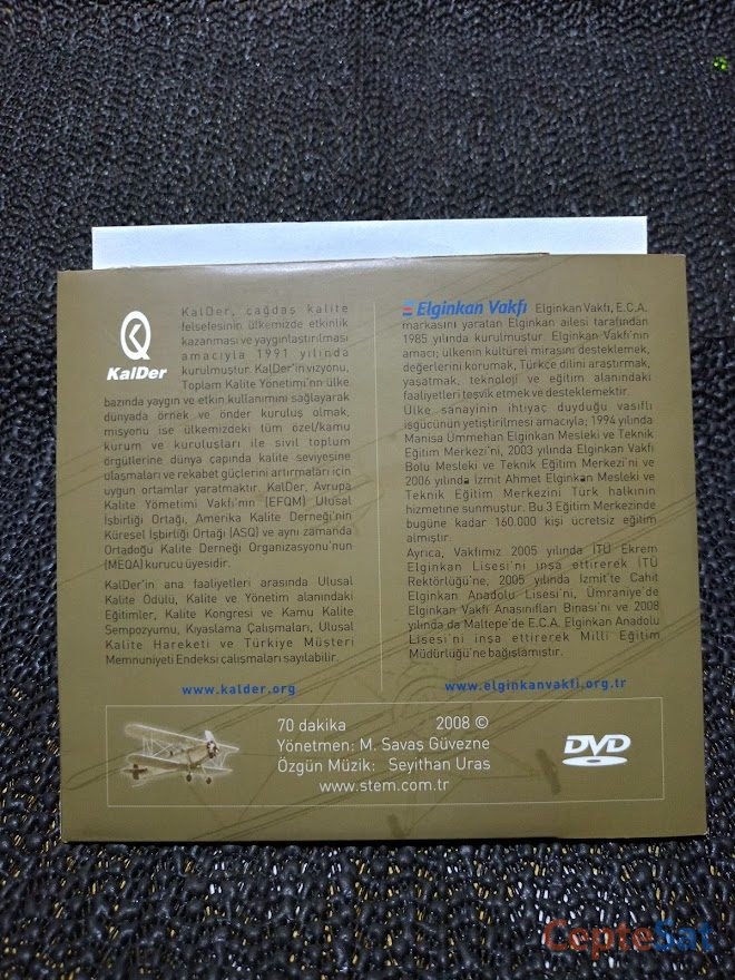 BEŞİKTAŞ'TA BİR TAYYARE FABRİKASI.NADİR BİR DVD. - İstanbul Beşiktaş