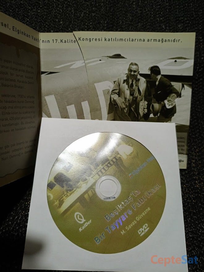 BEŞİKTAŞ'TA BİR TAYYARE FABRİKASI.NADİR BİR DVD. - İstanbul Beşiktaş