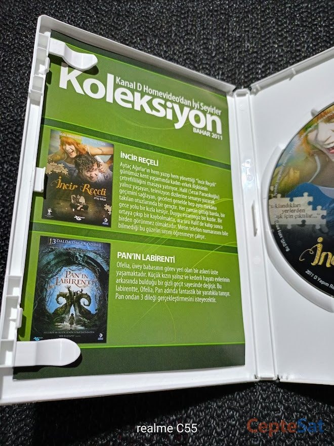 İNCİR REÇELİ DVD ORJİNAL FİLM 2.EL - İstanbul Beşiktaş