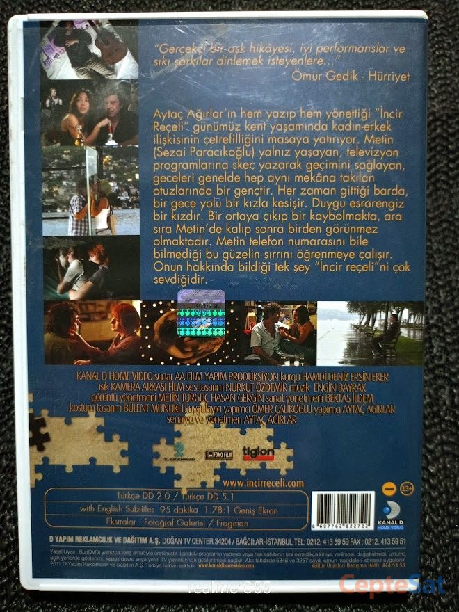 İNCİR REÇELİ DVD ORJİNAL FİLM 2.EL - İstanbul Beşiktaş