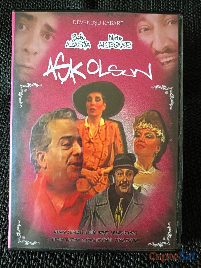 DEVEKUŞU KABARE - ZEKİ ALASYA - METİN AKPINAR. 3 DVD. - İstanbul Beşiktaş