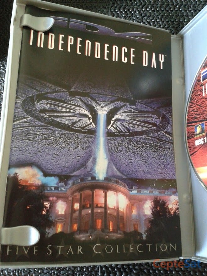 INDEPENDENCE DAY 1996 FIVE STAR COLLECTION 2 DVD.. - İstanbul Beşiktaş