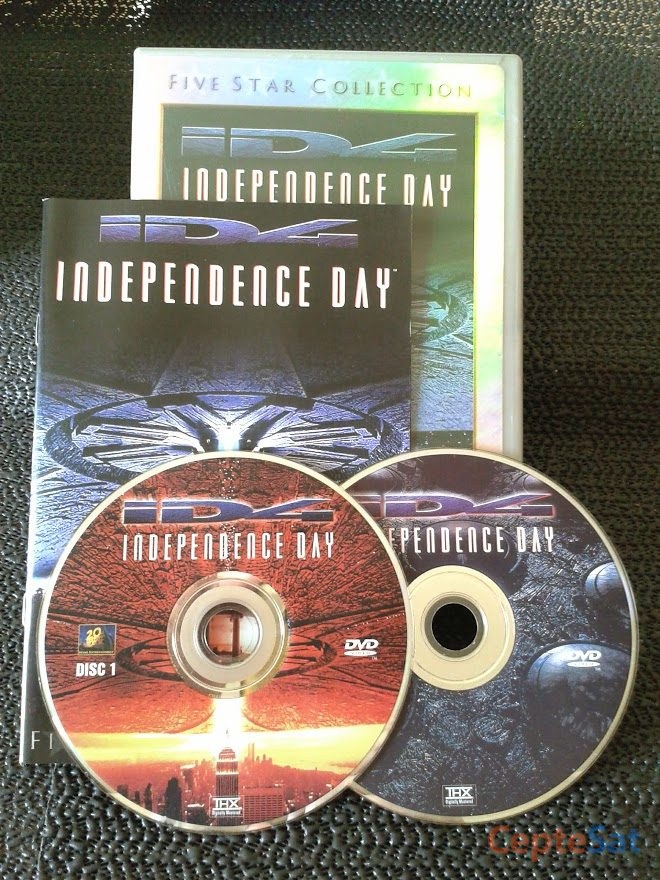 INDEPENDENCE DAY 1996 FIVE STAR COLLECTION 2 DVD.. - İstanbul Beşiktaş