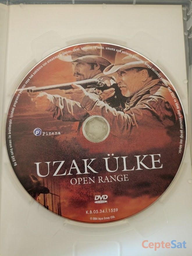 UZAK ÜLKE - OPEN RANGE - ROBERT DUVALL - KEVIN COSTNER - DVD. - İstanbul Beşiktaş