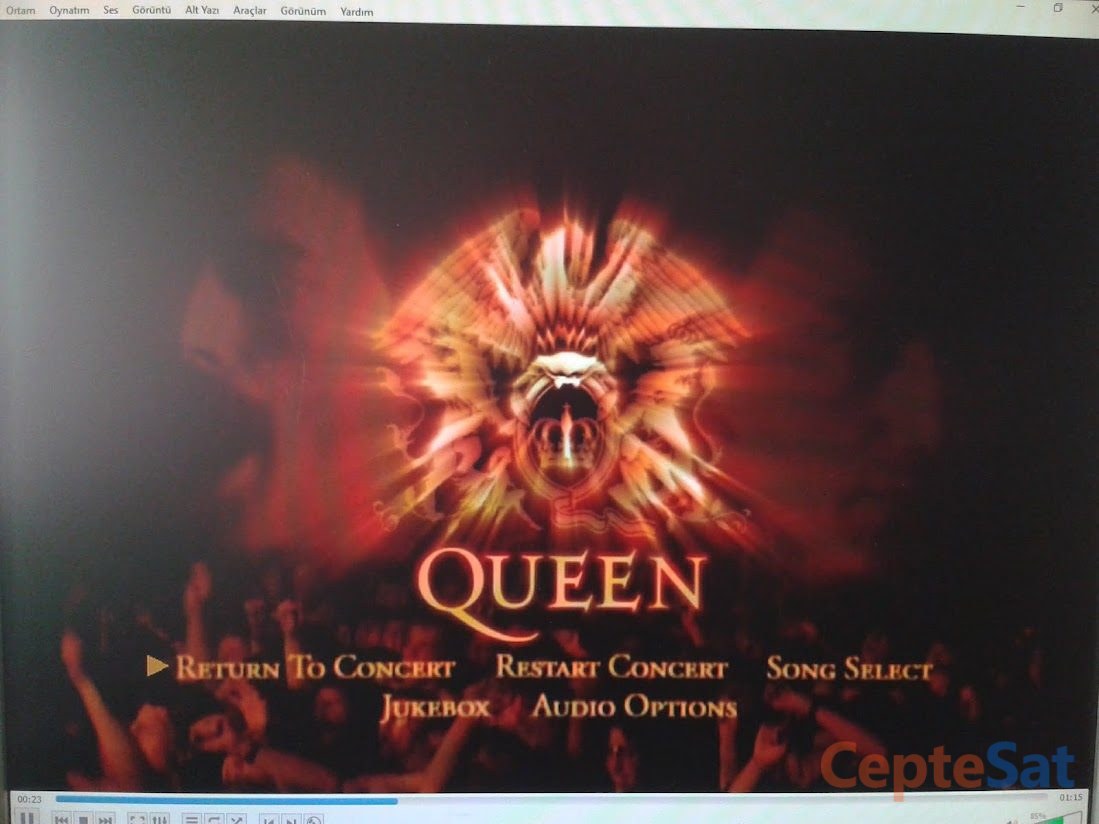 QUEEN ON FIRE LIVE AT THE BOWL KONSER DVD.. - İstanbul Beşiktaş