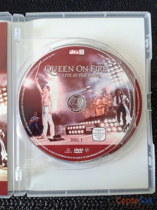QUEEN ON FIRE LIVE AT THE BOWL KONSER DVD.. - İstanbul Beşiktaş