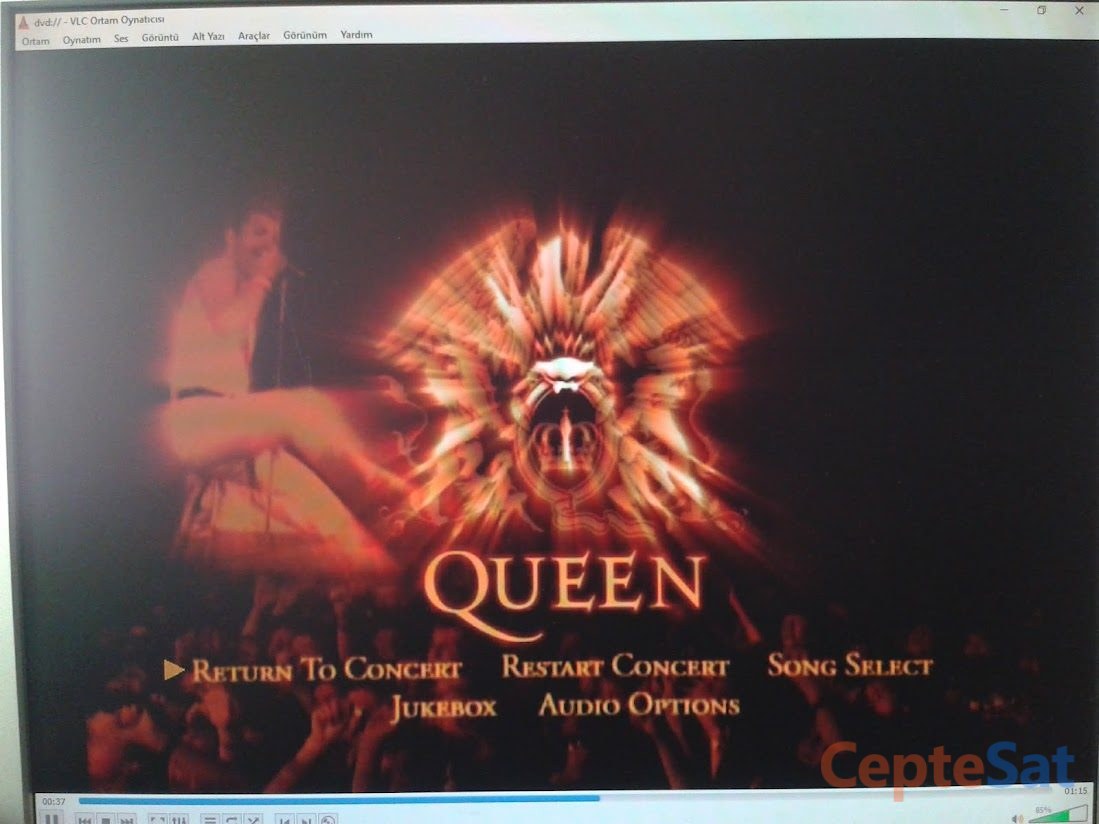 QUEEN ON FIRE LIVE AT THE BOWL KONSER DVD.. - İstanbul Beşiktaş
