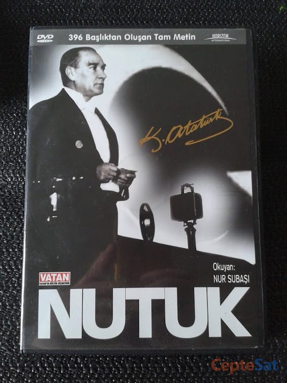 NUTUK, 396 BAŞLIKTAN OLUŞAN TAM METİN DVD SET. ( KİTAP HEDİYELİ ) - İstanbul Beşiktaş