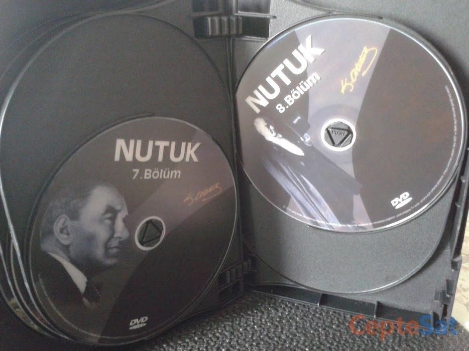 NUTUK, 396 BAŞLIKTAN OLUŞAN TAM METİN DVD SET. ( KİTAP HEDİYELİ ) - İstanbul Beşiktaş