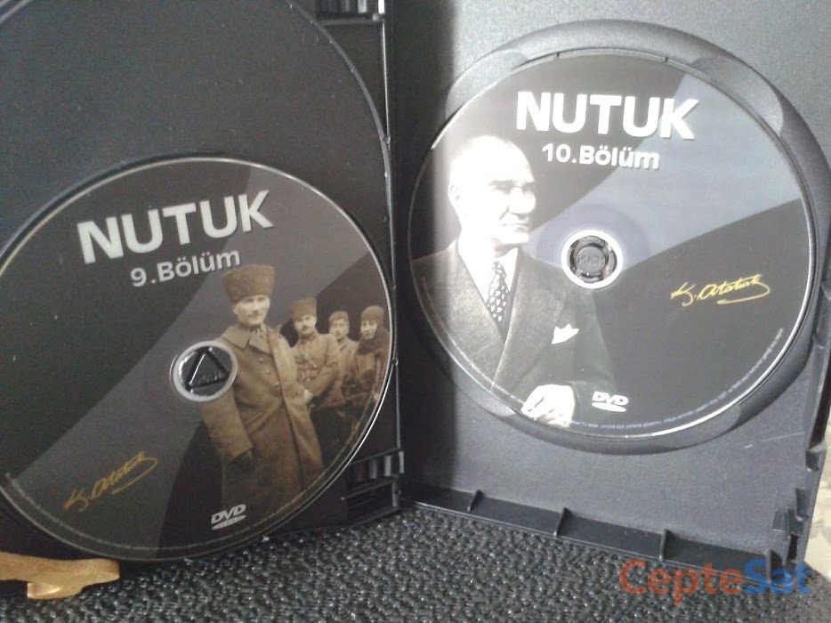 NUTUK, 396 BAŞLIKTAN OLUŞAN TAM METİN DVD SET. ( KİTAP HEDİYELİ ) - İstanbul Beşiktaş