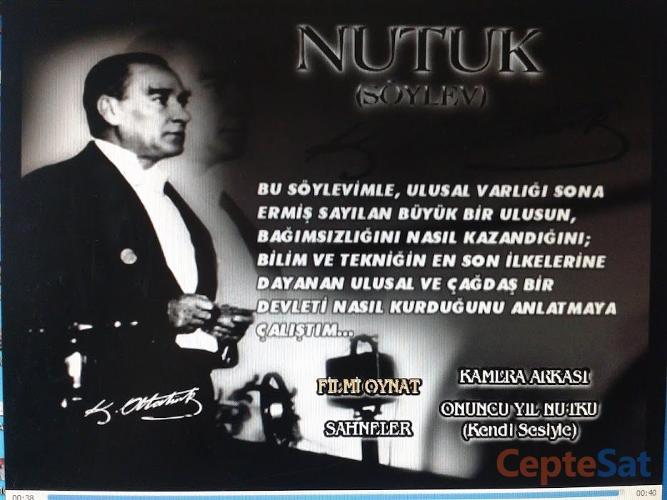 NUTUK, 396 BAŞLIKTAN OLUŞAN TAM METİN DVD SET. ( KİTAP HEDİYELİ ) - İstanbul Beşiktaş