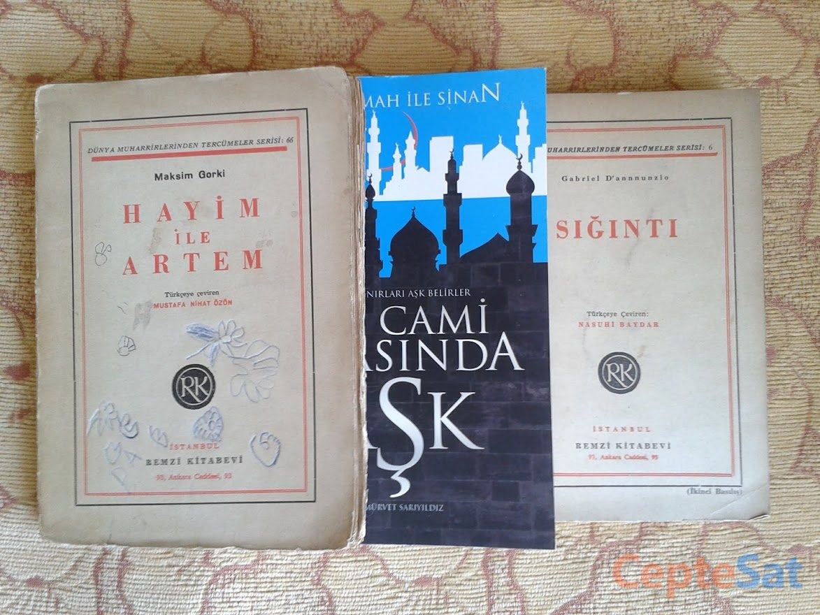 ÜÇ KİTAP TEK FİYAT TOPLU SATIŞ. - İstanbul Beşiktaş