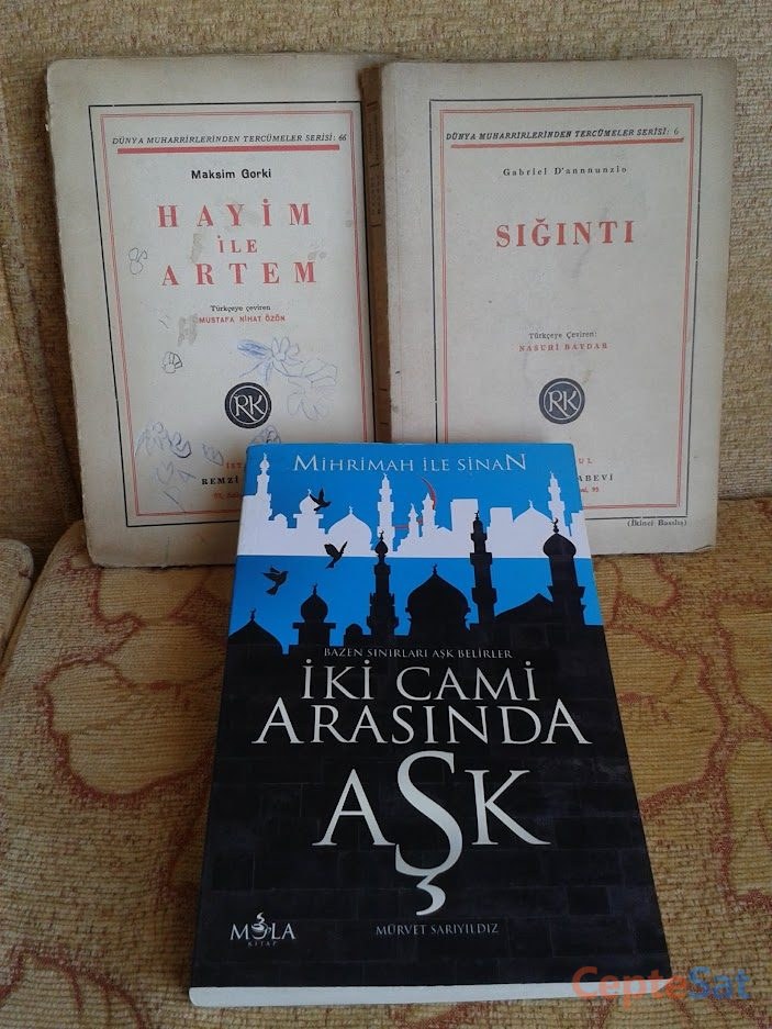 ÜÇ KİTAP TEK FİYAT TOPLU SATIŞ. - İstanbul Beşiktaş