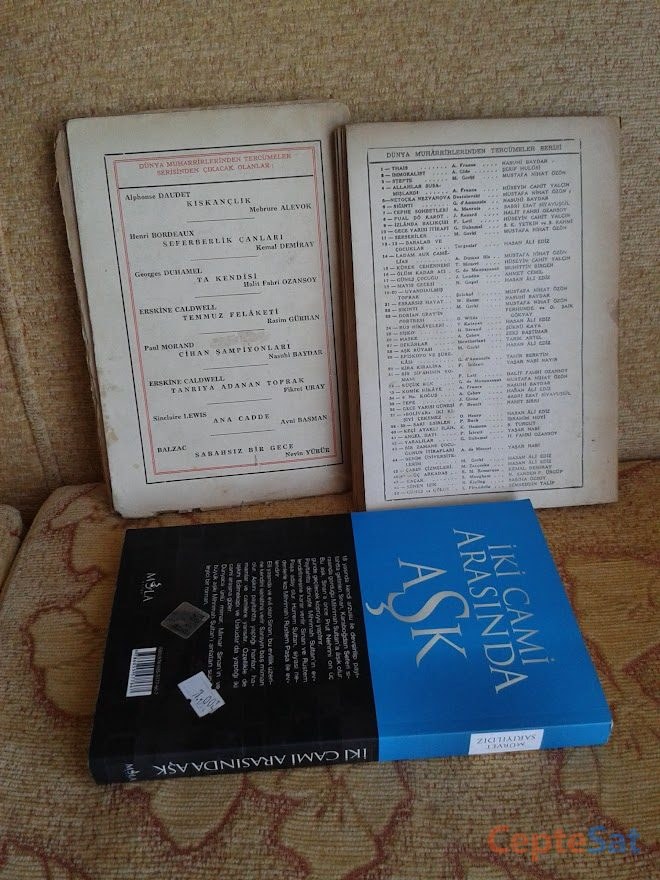 ÜÇ KİTAP TEK FİYAT TOPLU SATIŞ. - İstanbul Beşiktaş