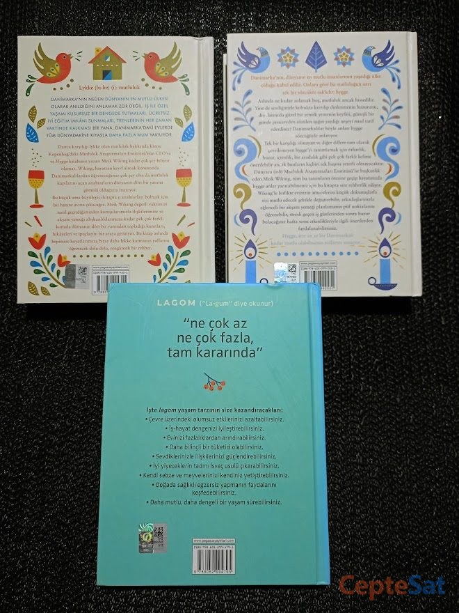 HYGGE + LYKKE + LAGOM 3 Kitap Set - MEIK WIKING, LINNEA DUNNE. - İstanbul Beşiktaş