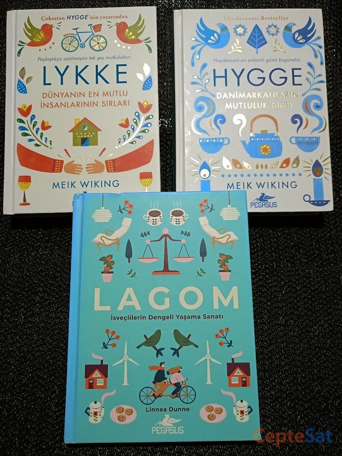 HYGGE + LYKKE + LAGOM 3 Kitap Set - MEIK WIKING, LINNEA DUNNE. - İstanbul Beşiktaş