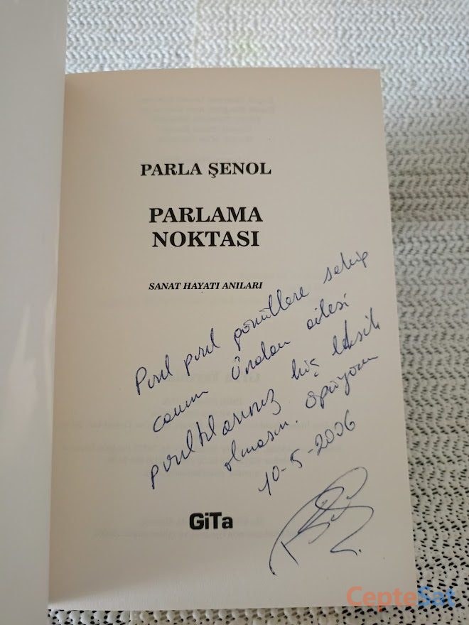 PARLAMA NOKTASI. PARLA ŞENOL ISLAK İMZALI.. - İstanbul Beşiktaş