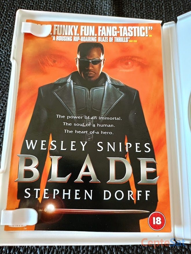 BLADE - WESLEY SNIPES - STEPHEN DORFF - YURT DIŞI BASKI.. - İstanbul Beşiktaş