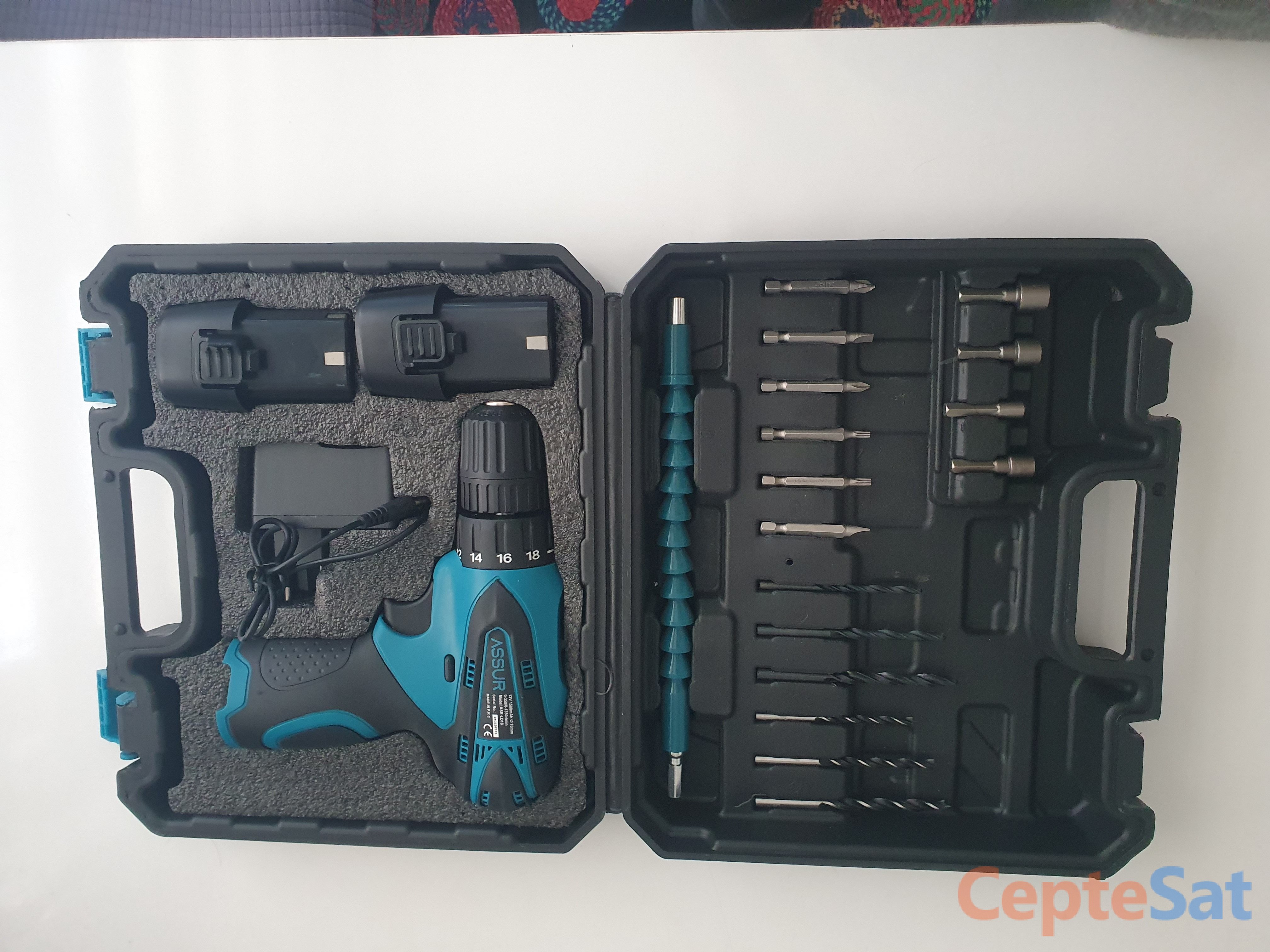 Assur ASR-LD18 Şarjlı matkap ve uç seti - İstanbul Kartal