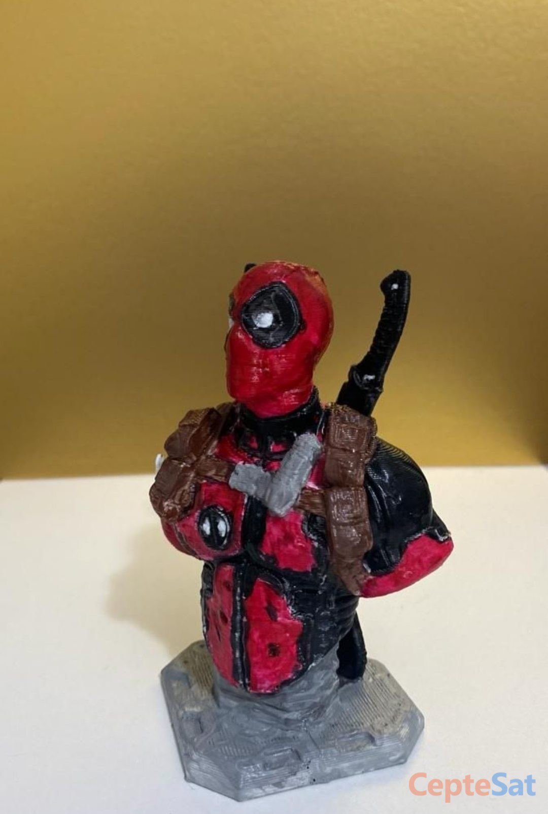 Kırmızı Deadpool Aksiyon Figürü Büstü - Adana YÜREĞİR