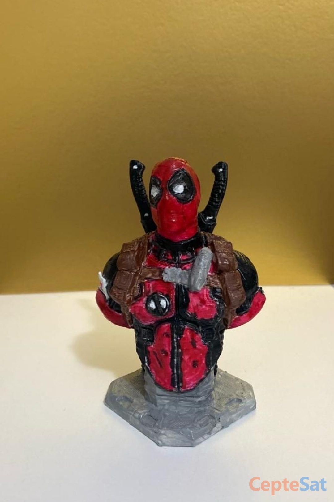 Kırmızı Deadpool Aksiyon Figürü Büstü - Adana YÜREĞİR