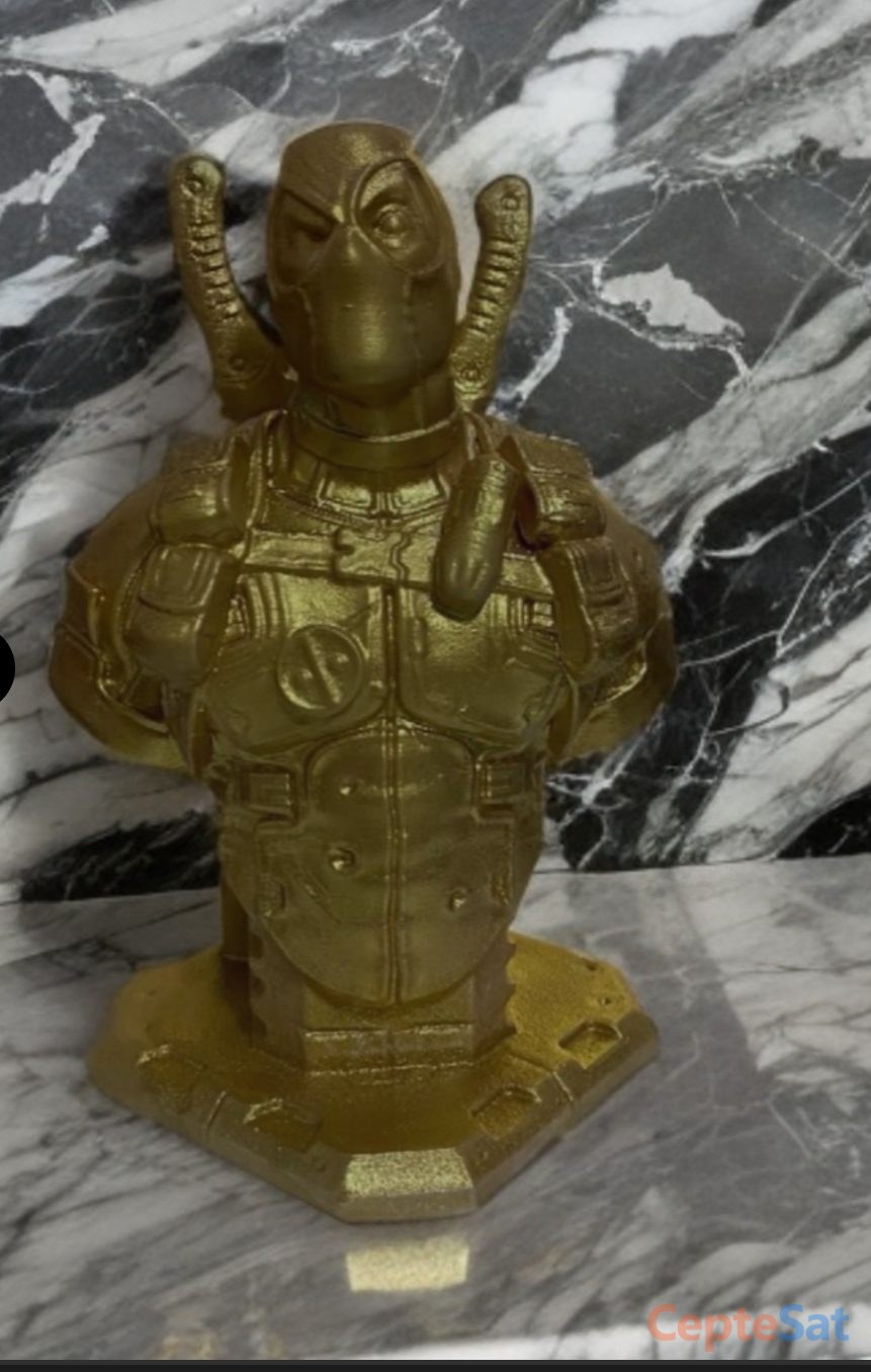 DEADPOOL FİGÜR 14CM ALTIN RENKLİ - Adana YÜREĞİR