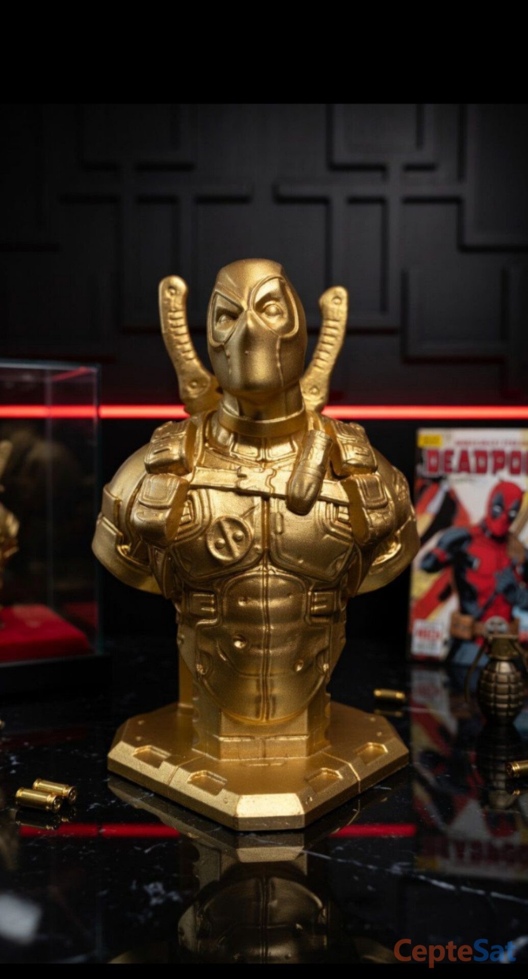 DEADPOOL FİGÜR 14CM ALTIN RENKLİ - Adana YÜREĞİR