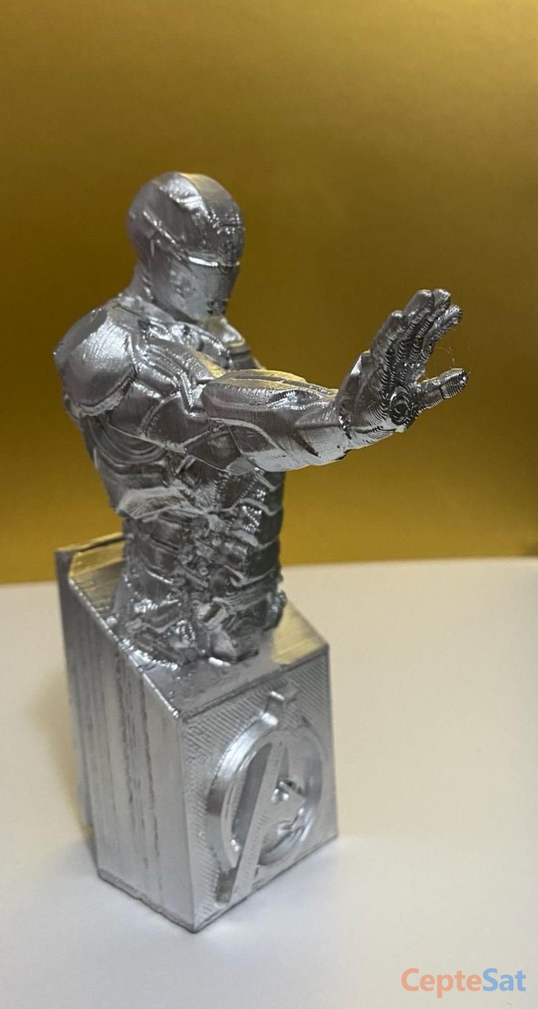 IRONMAN 14CM GÜMÜŞ RENGİ FİGÜR - Adana YÜREĞİR