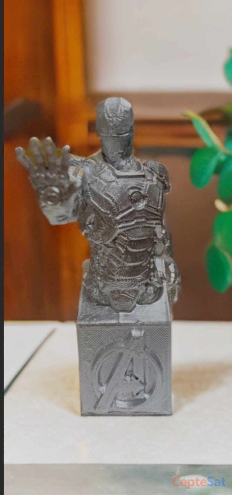 IRONMAN 14CM GÜMÜŞ RENGİ FİGÜR - Adana YÜREĞİR