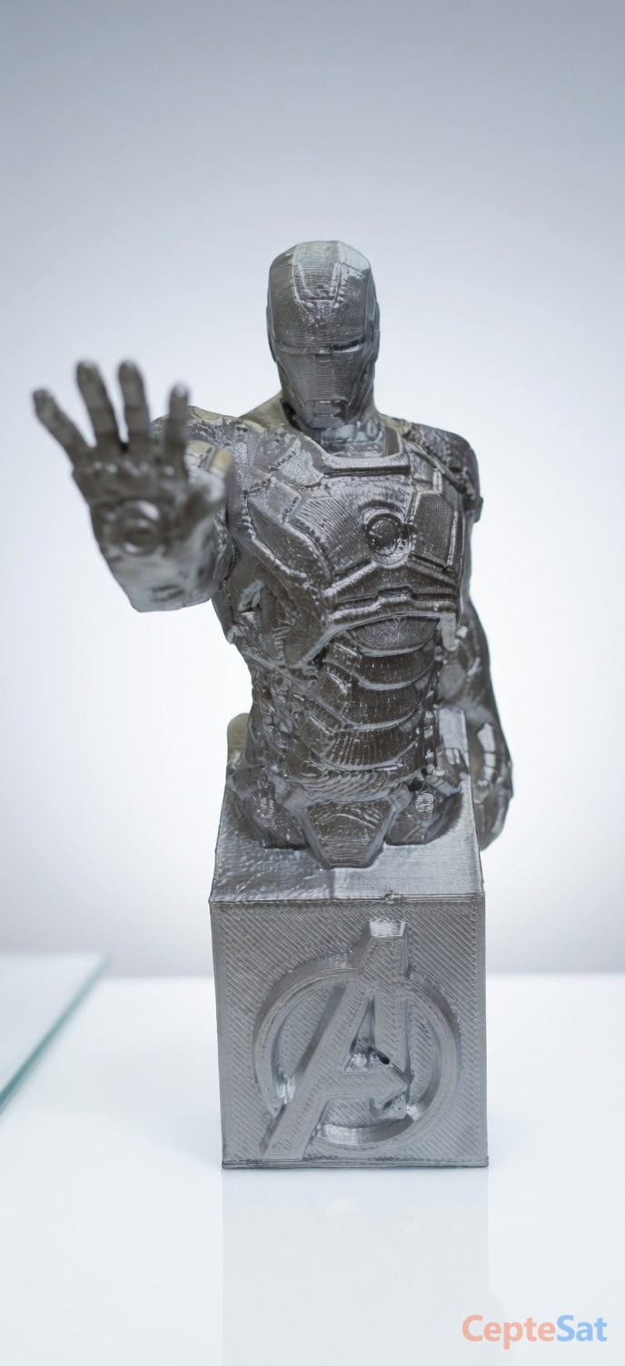 IRONMAN 14CM GÜMÜŞ RENGİ FİGÜR - Adana YÜREĞİR