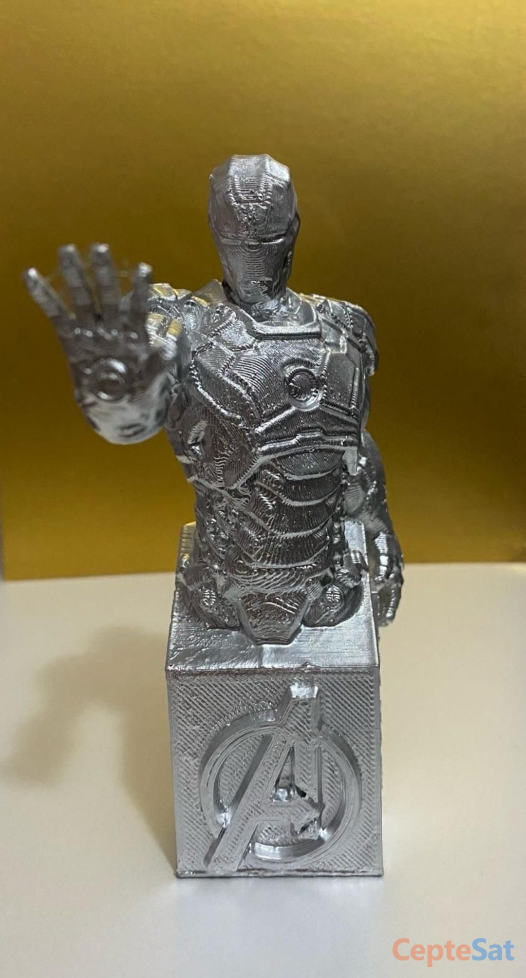 IRONMAN 14CM GÜMÜŞ RENGİ FİGÜR - Adana YÜREĞİR