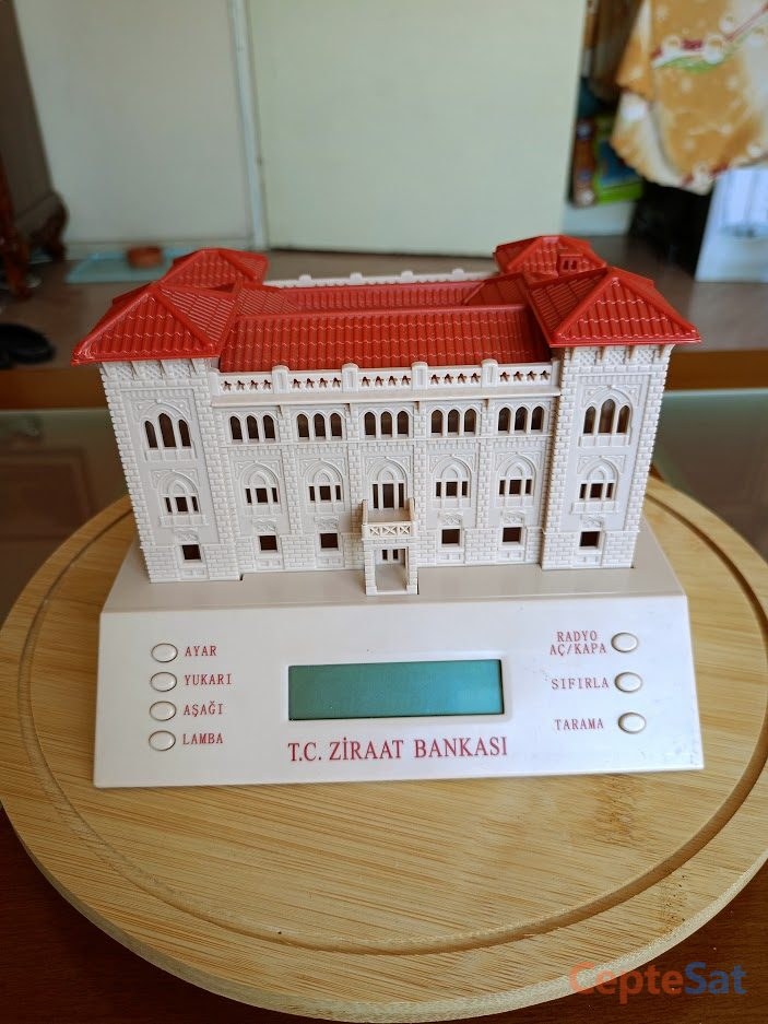 TÜRKİYE CUMHURİYETİ ZİRRAT BANKASI KUMBARA. DEKORATİF, KOLEKSİYONLUK. - İstanbul Beşiktaş