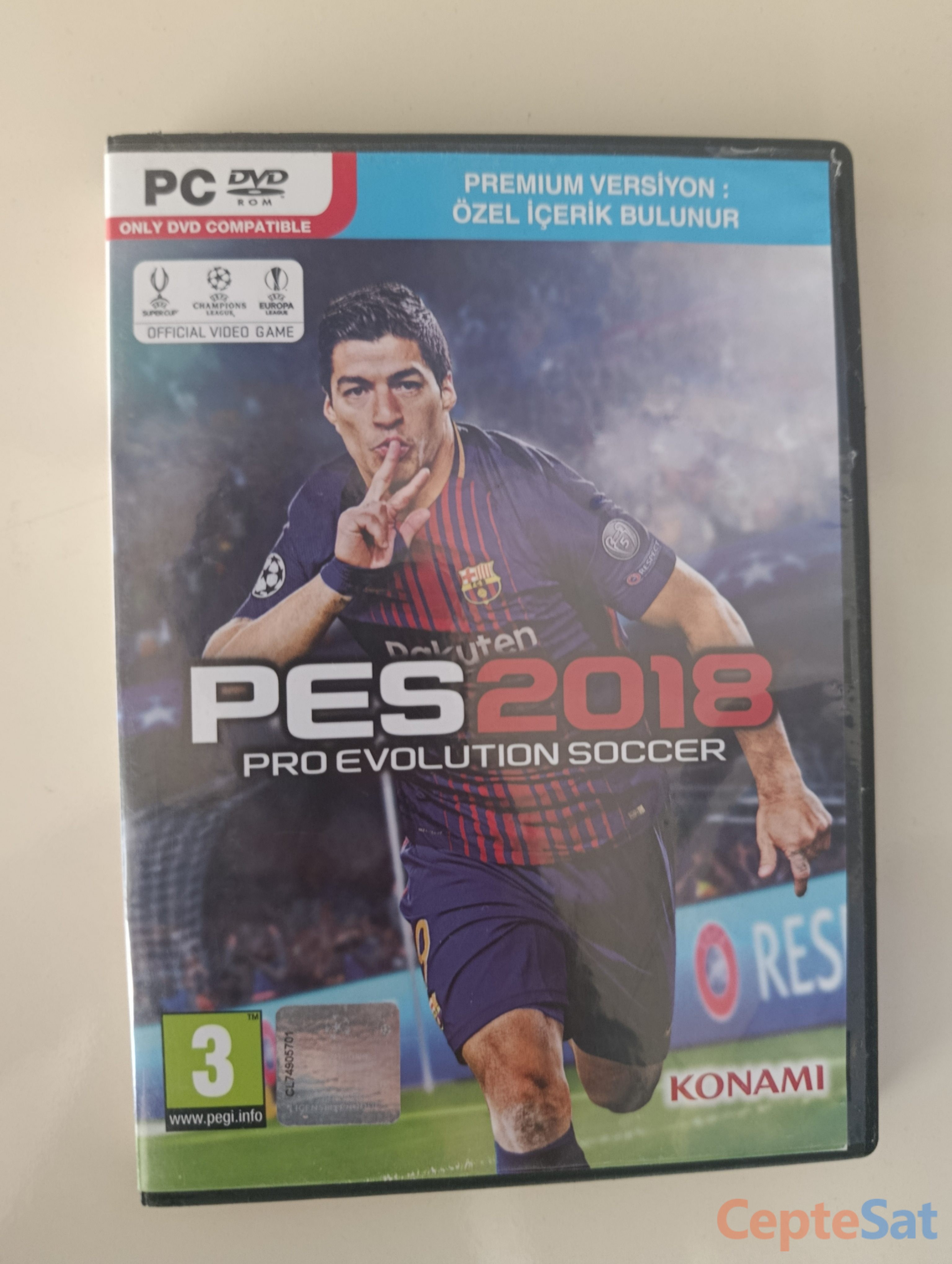 Pes 2018 PC DVD Premium Versiyon - Tokat Erbaa