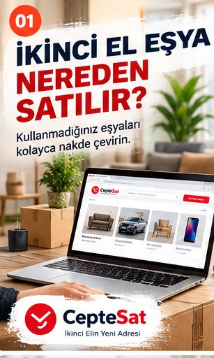 ikinci el eşya alınır satılır